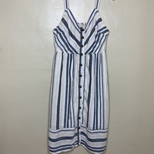 Linen sundress with POCKETS